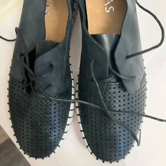 Midas black leather sneakers, hardly worn size 39 (8) - Picture 10 of 10